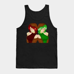 Cara Del and Cady Smith Tank Top